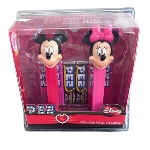 Pez Disney Mickey Minnie dispensers 2009 Valentine's Day collectors